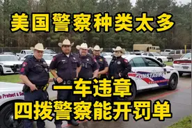 美国警察构成太复杂，一个车违章四拨警察能开罚单，县警就有两拨视频封面
