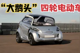 四轮“鹅头”电动代步车，长度2.5米，全玻璃车顶，能坐4个人！视频封面