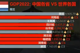 2022GDP比较：中国各省VS世界各国，伊朗凭啥暴增180%？视频封面