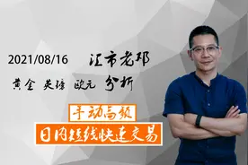 2021.08.16外汇黄金欧元英镑解析视频封面