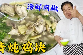 在家炖鸡块，调料不能太复杂，老厨教正确做法，炖鸡汤更鲜肉更嫩视频封面