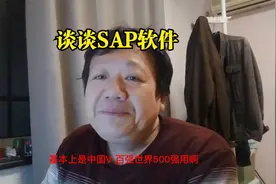谈谈SAP软件