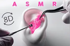 3小时无人声8D采耳外国高质量asmr油管沙漏哥（asmr zeitgeist ）视频封面
