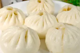 手把手教你鲜汁大肉包的配方，肉馅抱团汁水多，薄皮大馅不塌陷