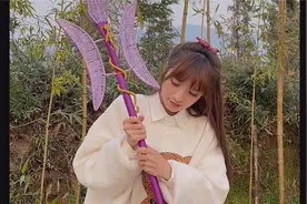 用铁丝做的方天画戟，喜欢吗？视频封面