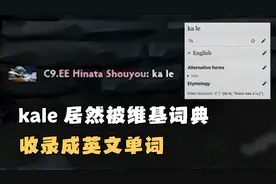 国粹泄露？kale居然被老外收录成英文单词！视频封面