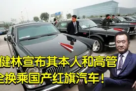霸气！王健林宣布其本人和高管，全部换乘国产红旗汽车！视频封面