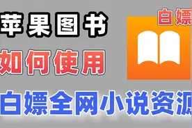 你真的会用苹果图书APP吗？进来学习白嫖全网小说资源！视频封面