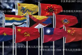 中国历史历代国旗视频封面