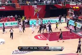 【全场集锦】广东110-103加时战胜辽宁，广东男篮夺队史第11冠视频封面