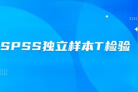 SPSS数据分析课程——SPSS独立样本T检验操作步骤及结果解读视频封面