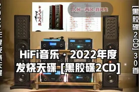 HiFi音乐·2022年度发烧天碟 [黑胶碟2CD]30首动态歌词·佩带耳机视频封面