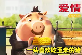 一头喜欢吃鸡蛋的猪，喜欢上了只母鸡，搞笑动画《爱情》视频封面