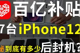 拼多多百亿补贴靠谱？UP实测27台iPhone12 揭秘到底有多少后封机视频封面