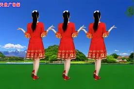 母亲节特献广场舞《母亲节快乐》零基础步伐，背面演示更好学视频封面