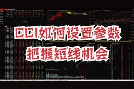 CCI短线超买超卖策略，增加2个参数，快速判断顶底位置！视频封面