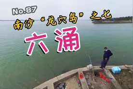 广州龙穴岛之七，钓海鲈，不妨跟着地胆来这里，鸡抱沙六涌钓鱼视频封面