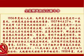 【党史学习教育】第八十二讲：全党整风和反右派斗争视频封面