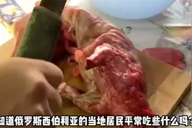 西伯利亚的当地居民平常是怎么吃羊肉的视频封面