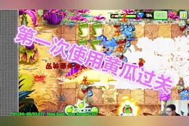 植物大战僵尸2：为了原始向日葵装扮，第一次使用黄瓜过关视频封面