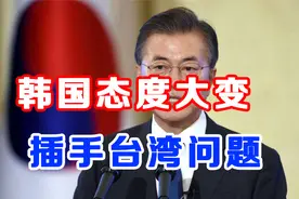 公然插手台海问题，释放强烈信号，韩国态度大变，文在寅紧急灭火视频封面