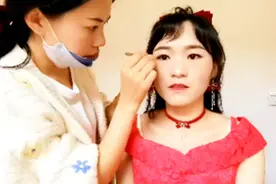 礼服敬酒服妆造，在逃公主高丸子发型，时尚有气质视频封面