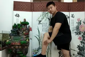 小腿半夜抽筋的，腿上1个松筋点，睡前按揉3分钟，小腿越按越轻松