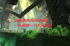 魔兽世界怀旧服：盗贼刷蒸汽地窟赚金，一天能赚一只大鸟的金视频封面