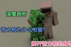 冥思苦想：苦力怕为什么怕猫？揭开它的身世之谜！
