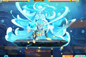 奥奇传说全新通灵师精灵吞天传说兰德斯释放超杀技吞天沧海怒潮！