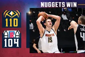 NBA集锦：掘金110-104快船 约基奇30+14+7乔治21中5 掘金西部第3视频封面