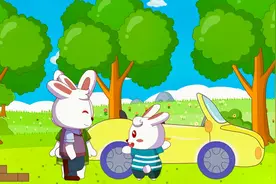 兔小贝儿歌《爸爸妈妈陪我放暑假》海边去迎清风唱歌