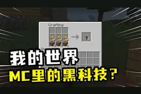 我的世界：MC里满满的黑科技？用泥土块和小麦就能制作出村民