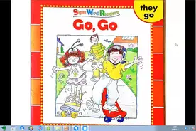 学乐视觉词/高频词阅读：《Go, Go 》走，走；小学英语基础词汇视频封面