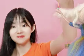 自制小仙女羊毛毡戳戳乐，做出来非常漂亮，最后却差点被毁了视频封面