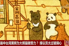 宣传画中台湾黑熊为大熊猫做苦力？绿议员太过玻璃心视频封面