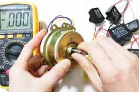 电风扇转不起来，手拨一下扇叶才转，是电容坏了，轻松维修不求人视频封面