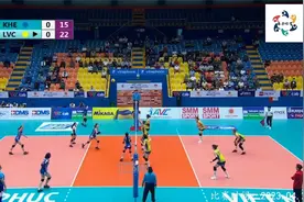 正播4月25日女排亚俱杯！中国女排打疯了，对手输懵了，画面火爆