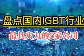盘点国内IGBT实力最强的五家公司，可惜第一名买不到视频封面