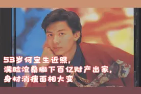 53岁何宝生近照，满脸沧桑撇下百亿财产出家，身材消瘦面相大变视频封面