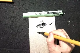 三个步骤讲明白左尖横笔法，零基础入门颜体楷书，书法小白收藏视频封面