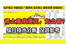 中国铝业 五矿稀土重组落定 北方稀土 盛和资源 包钢广晟怎么看？