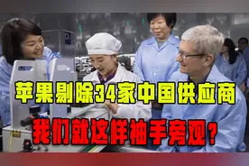 苹果公司无情抛弃了34家中国供应商 利润暴增却“去中国化”视频封面