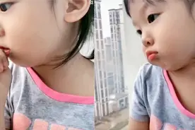 别人爸爸带孩子下楼玩 萌娃羡慕到“疯狂暗示” 小奶音狂飙东北话视频封面