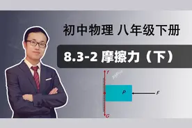 【摩擦力（下）】初中物理 八年级下册 第八章 运动和力 8.3-2视频封面
