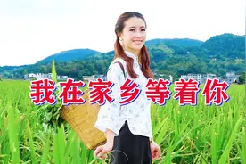 姑娘一首情歌《我在家乡等着你》DJ，深情感人，超级好听！视频封面