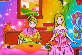 剪纸动画：女孩救助生病的奶奶，得到一件漂亮的裙子，好人有好报视频封面