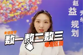 考研数学一数学二数学三到底有什么区别视频封面