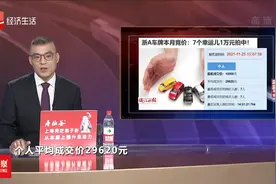 7个幸运儿 1万元拍中“浙A”车牌视频封面
