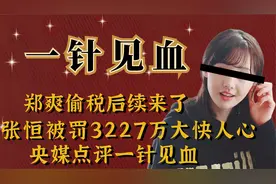 后续来了！张恒毁掉郑爽有何用心？意外扯出“惊天阴谋”视频封面